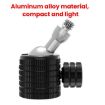 Q5-B M6 Female to 1/4 Male Mini Ball Head Adapter for Tripod Accessories - 3