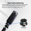 TFSM100 1/4" Male-Female Quick Release Adapter for Action Camera Tripod - 6