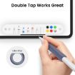 AhaStyle DD07 Silicone Pen Grip 3pcs for Apple Pencil Pro/USB-C/2 (White+Pink+Purple) - 4