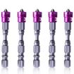 5 PCS 65mm Magnetic Alloy Steel Cross Bit Drill Screwdriver Head - 1