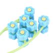 Blue Manual Roller Face Massager - Facial Beauty & Double Chin Tool - 3