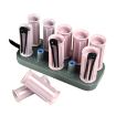 10 PCS Curling Irons Set - Electric Roll Hair Tube Heated Roller Stick - 3
