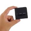 Dual USB Power Socket Charger Adapter 5V 2.1A, UK/EU/US/AU Plug, Black - 7