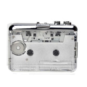 TON010 Type-C Cassette Tape to MP3 Converter (Transparent) - 1