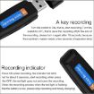 SK001 Black USB Voice Recorder, Rechargeable U-Disk, No Memory - 7