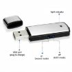 SK858 16GB Rechargeable Portable U-Disk Voice Recorder - Black - 3
