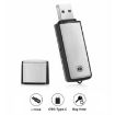 SK858 16GB Rechargeable Portable U-Disk Voice Recorder - Black - 4