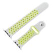 Apple Watch Ultra & Series Silicone Sport Band, Grey Yellow, 42-49mm - 4
