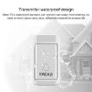 CACAZI V027G Wireless Doorbell, 1 Button 3 Receivers, US Plug, Self-Powered - 6