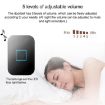 CACAZI FA88 Wireless Doorbell, Self-Powered, UK Plug, White - 4