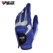 PGM Golf Left Hand Anti-Slip Gloves for Men - Blue, Size 25 - 1