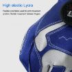 PGM Golf Left Hand Anti-Slip Gloves for Men - Grey, Size 26 - 7