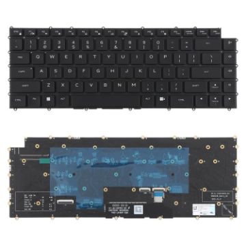 RGB Backlit Mechanical Keyboard for DELL M16 R1 X16 R1 R2 (Black) - 1