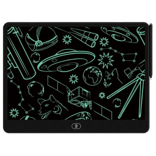 13" Black LCD Writing Tablet for Kids - Color Screen Drawing Board - 1