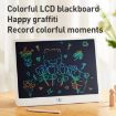 13" Black LCD Writing Tablet for Kids - Color Screen Drawing Board - 2