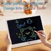13" Black LCD Writing Tablet for Kids - Color Screen Drawing Board - 4