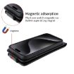 OnePlus Ace 5 Racing Magnetic Flip Leather Phone Case with Buckle - Black - 5