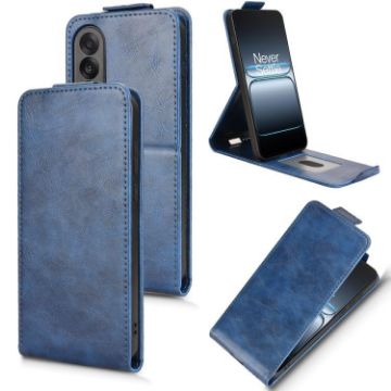 OnePlus Ace 5 Ultra Magnetic Flip Leather Phone Case with Buckle - Blue - 1