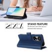 Ulefone Note 17 Pro Leather Case: 9 Card Slots, Magnetic Closure, Dark Blue - 4