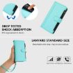 Vivo S30 Pro Mini Leather Case - 9 Card Slots, Magnetic Closure, Mint Green - 6