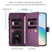 Vivo S30 Pro Mini Purple Leather Case - 9 Card Slots, Magnetic Closure - 3