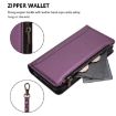 Vivo S30 Pro Mini Purple Leather Case - 9 Card Slots, Magnetic Closure - 5
