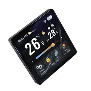 Smart Thermostat BHT-2005GB, 4" Screen, Electric Heating, Black - 1