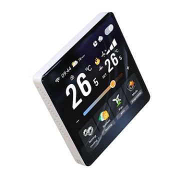 Smart Thermostat BHT-2005GBLW, 4" Screen, WiFi, Electric Heating, White - 1