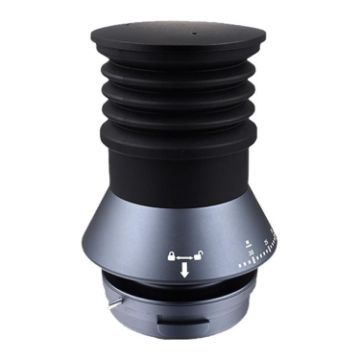 Barsetto Coffee Grinder Powder Blowing Bean Bin Storage Container Black - 1