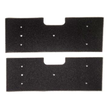 2pcs Black Sponge Filter for GE Profile Washer Dryer WH01X35719 - 1