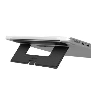 NILLKIN DualWing Adhesive Laptop Stand - Black | Portable & Durable - 1