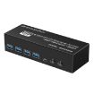 FJGEAR FJ-8K202DB 8K 60Hz DP Monitor KVM Switch - US Plug - 1