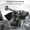 Magnetic Round Base Aluminum Alloy Desktop Stand - 5