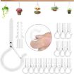 Black M5 Metal Sheep Eye Spring Hook - 20pcs Box - 3