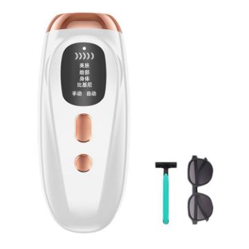 Portable Laser Hair Removal Device IPL Photon Electric, US Plug (White) - 1