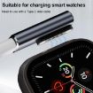 Smart Watch/Bone Conduction Earphone USB-C Adapter, 2 Pin 2.8mm Black - 4