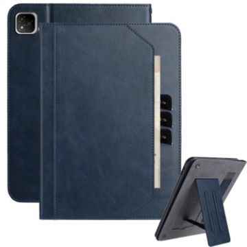 Infinix XPad 11 2024 Dark Blue Leather Tablet Case Wristband - 1