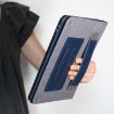 Infinix XPad 11 2024 Dark Blue Leather Tablet Case Wristband - 6