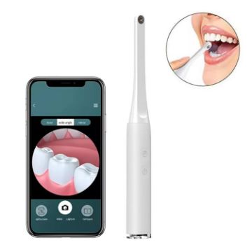 Wireless WiFi HD Oral Endoscope FY-B800 Visual Observation (White) - 1