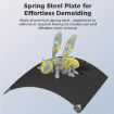 Creality K2 Plus 3D Printer Build Plate - Black PEI Coated Steel Sheet - 4