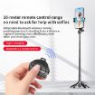 FUNSNAP P15 Mini Portable BT Handle Selfie Stick & Stand - White - 7