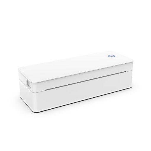 A401 Portable A4 Thermal Printer - Educational Tattoo Printer (White) - 1