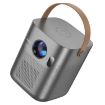 hoco DT4 720P 190ANSI Autofocus Projector Android US Plug Metal Grey - 2