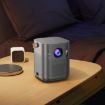 hoco DT4 720P 190ANSI Autofocus Projector Android UK Plug Metal Grey - 9