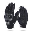 SOMAN CG666 Motorcycle Riding Gloves, Anti-slip Full Finger, Size M, Black - 1