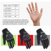 SOMAN CG666 XL Red Motorcycle Riding Anti-slip Full Finger Gloves - 4