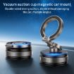D1X Vacuum Magnetic 360 Rotating Car Holder - Tarnish Finish - 2