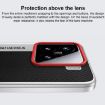 Xiaomi 15 Camera Design Diamond Texture Leather Phone Case Orange - 5