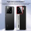 Xiaomi 13 Ultra Camera Design Leather PC Phone Case - Orange - 2