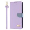 Redmi 13C 4G Global Purple Leather Phone Case with Hand Strap - 2